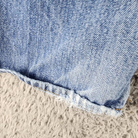 Levis Jeans Mens 44x30 501 Blue High Rise Button Fly Classic Straight *Read* - Picture 10 of 16